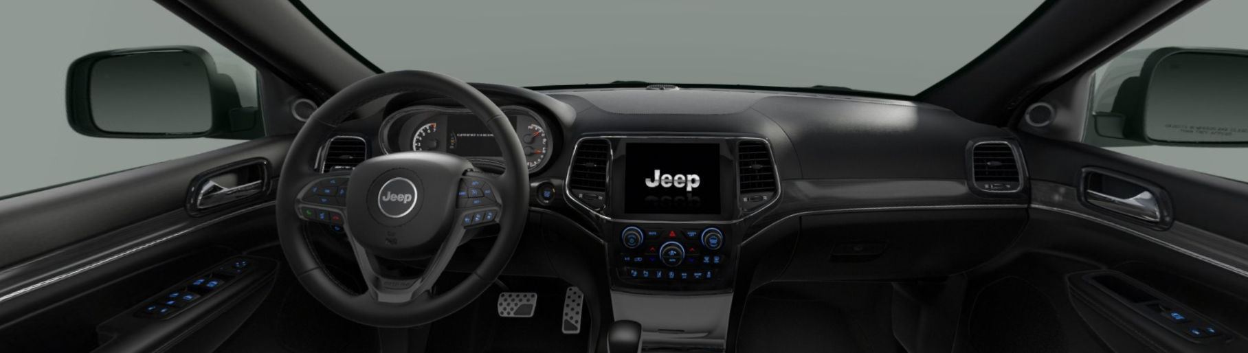 2020 Jeep Grand Cherokee High Altitude Front View Interior Dash Picture